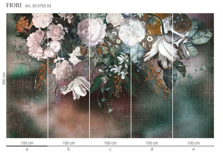 Mural Fiori 35 0755 03 flizelina 