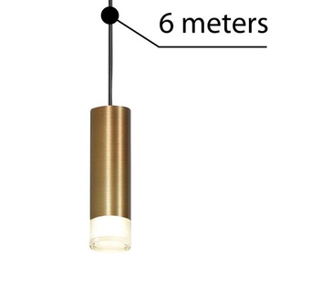 Lampa Ziko G9 AZ3458 6 metrowa złoto antyczne
