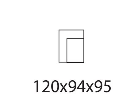 Moduł Vesta C L/R z zagłówkiem tkanina