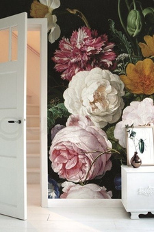 Mural Golden Age Flowers III WP-222