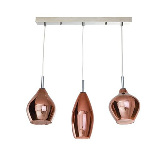 Lampa Amber Milano 3 AZ3078 miedziana
