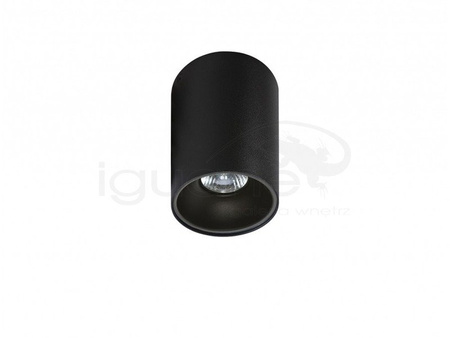 Lampa REMO czarna z wkładem czarnym
