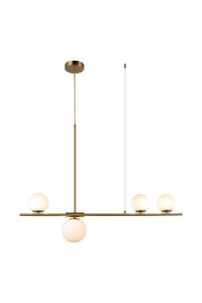 Lampa Santander wisząca złota