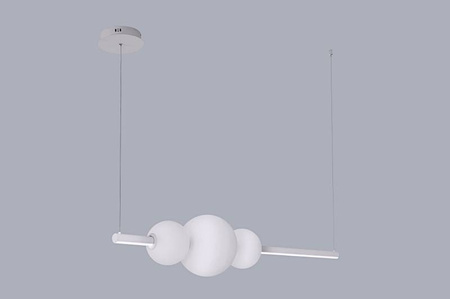 Lampa wisząca LED Sandra 3 AZ4426 ściemnialna biała