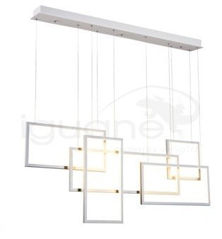 Lampa wisząca Quadratus biała