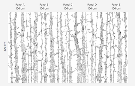 Mural Planty 35 0117 01 Flizelina