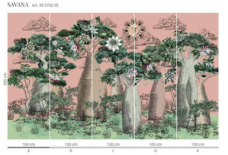 Mural Savana 35 0792 05  flizelina
