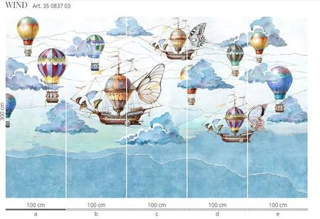Mural Wind 35 0837 03 flizelina