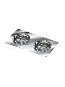 Lampa HUGO 2 Downlight chrom z wkładem chrom