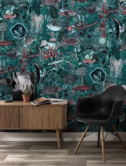 Mural Underwater Jungle WP-698