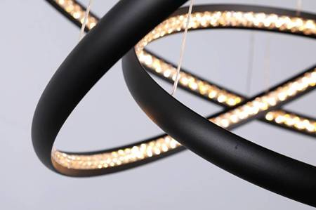 Lampa BRIGHTON 3 czarna