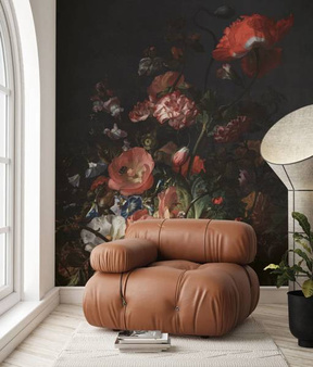 Mural Golden Age Flowers WP-789