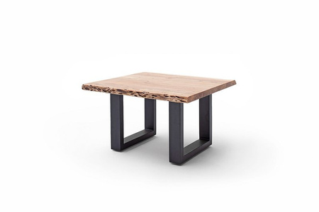 Stolik CARTAGENA 75cm, natur, antracyt mat "U"