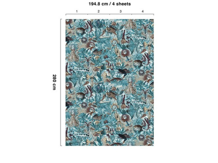 Mural Underwater Jungle WP-684