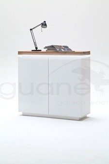 Komoda ROMINA biała bez szuflad