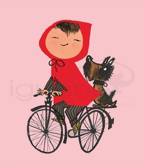 Riding My Bike, pink WS-037