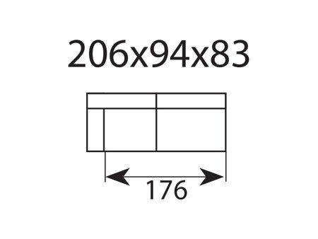 Moduł Vesta High 3 L/R tkanina