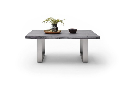 Stolik CARTAGENA 110cm, szary przecierany, stal szlachetna "U"