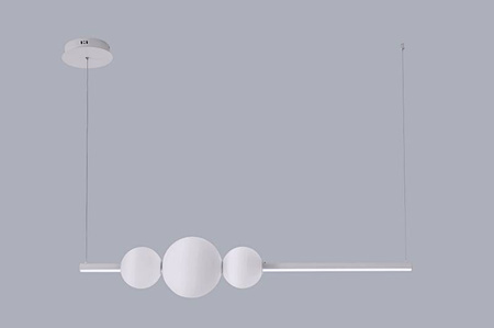 Lampa wisząca LED Sandra 3 AZ4426 ściemnialna biała