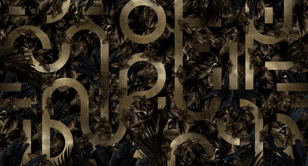 Mural Golden Curves MU13079 flizelina