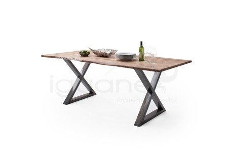 Stół CALABRIA 2,5 akacja natur X antyczny 160