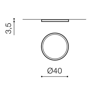 Lampa Cream AZ3534 SMART 40 plafon biała