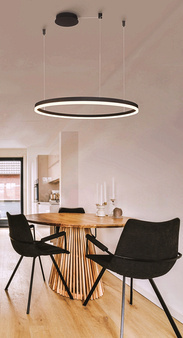 Lampa Halo 150 czarna