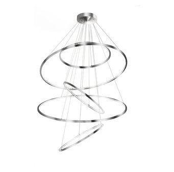 Lampa wisząca Wheel XXL AZ3417 ściemnialna chrom