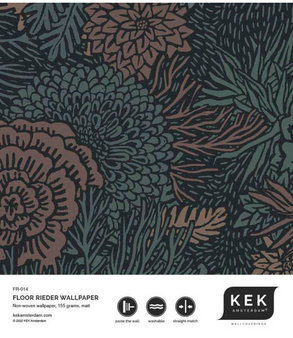 Mural roślinny z kolekcji Floor Reider FR-014