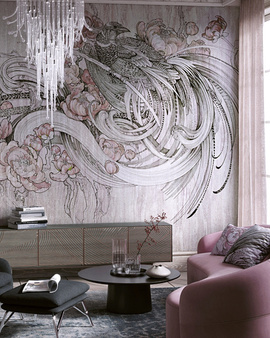 Mural Aves 35 0482 01 Flizelina