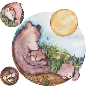 Mural koło Bears Family