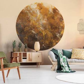 Mural koło Tapeta Terra