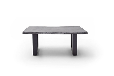 Stolik CARTAGENA 110cm, szary przecierany, antracyt mat "U"