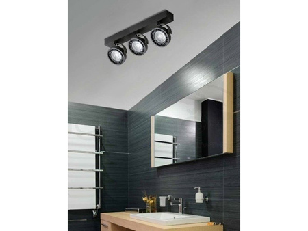 Lampa JERRY 2 230V czarna