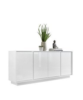 Komoda ICE biały połysk