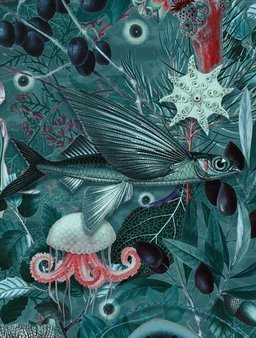 Mural Underwater Jungle WP-686