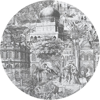 Mural koło Gulliver Grey