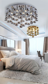 Lampa wisząca Luvia AZ3072 złota