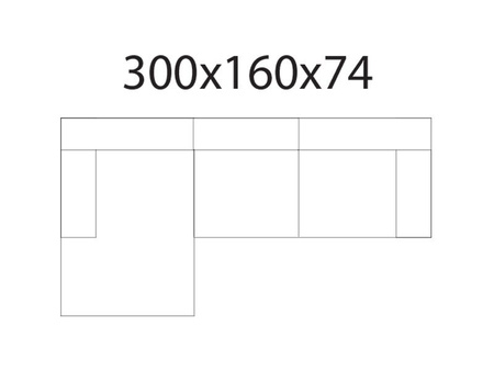 Sofa Vesta F-SPECIAL CHL+2,5 skóra