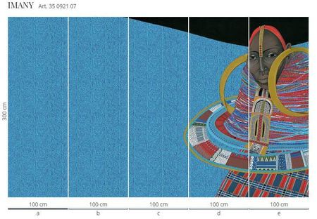 Mural Imany 35 0921 07 winyl