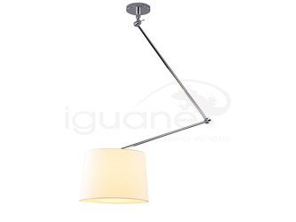 Lampa ADAM S wisząca biała