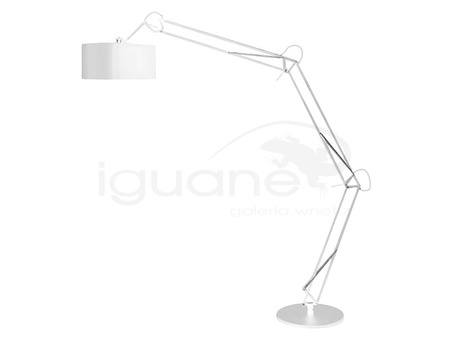 Lampa BOSSE podłogowa biała