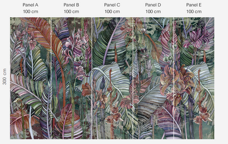 Mural Canna 35 0701 07 Flizelina