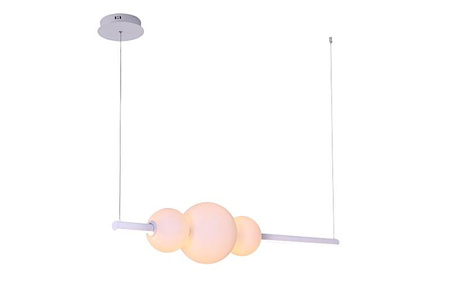 Lampa wisząca LED Sandra 3 AZ4426 ściemnialna biała
