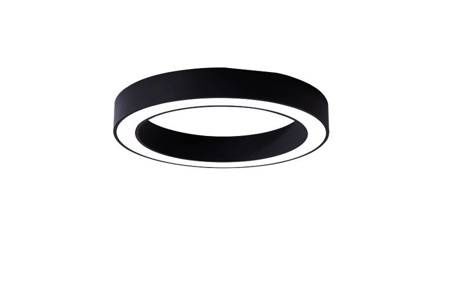 Lampa Marco plafon 60 czarna CCT