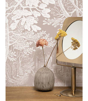 Mural Engraved Landscape Nude WP-765