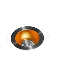 Lampa REMO 1 Downlight aluminiowa ze złotym wkładem