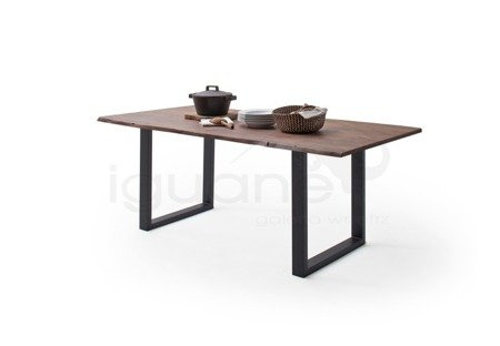 Stół CALABRIA 2,5 akacja orzech U antracyt 160