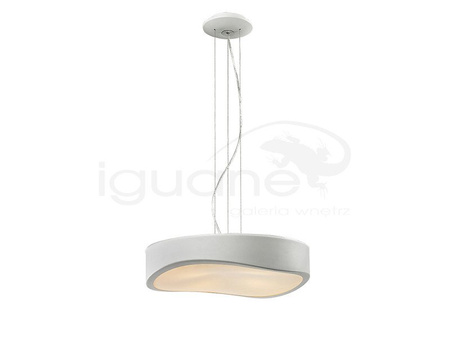 Lampa GRASSO wisząca biała