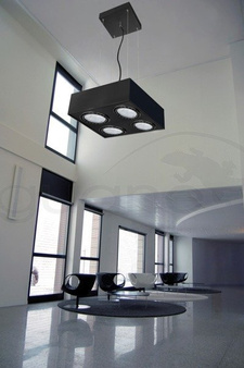 Lampa wisząca Paulo 4 230V Pendant czarna